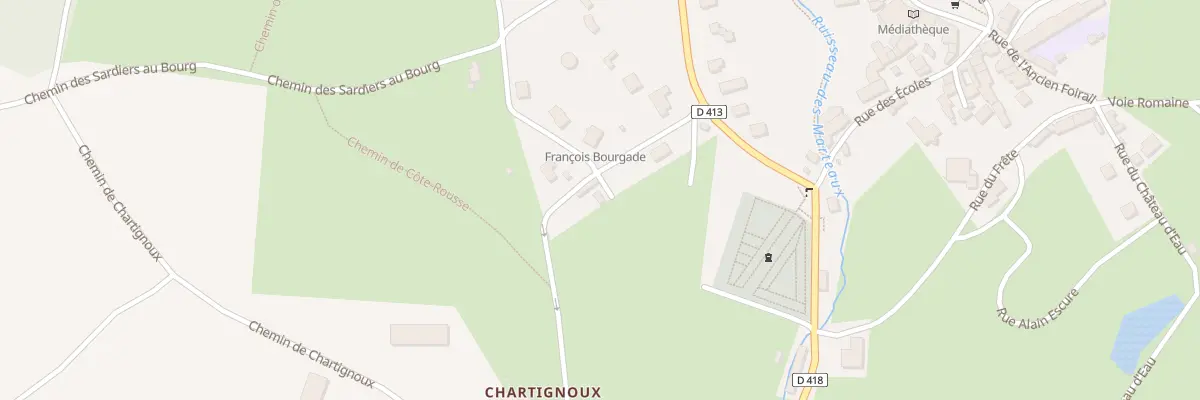 Plan du 4 Rue de Besancon à Manzat