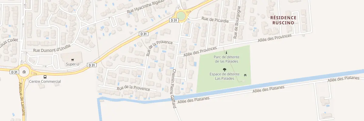 Plan du 42 Rue Pierre Gaffard à Bompas