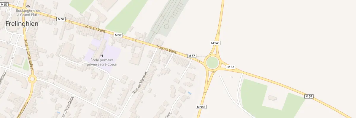 Plan du 91 Rue au Vent à Frelinghien