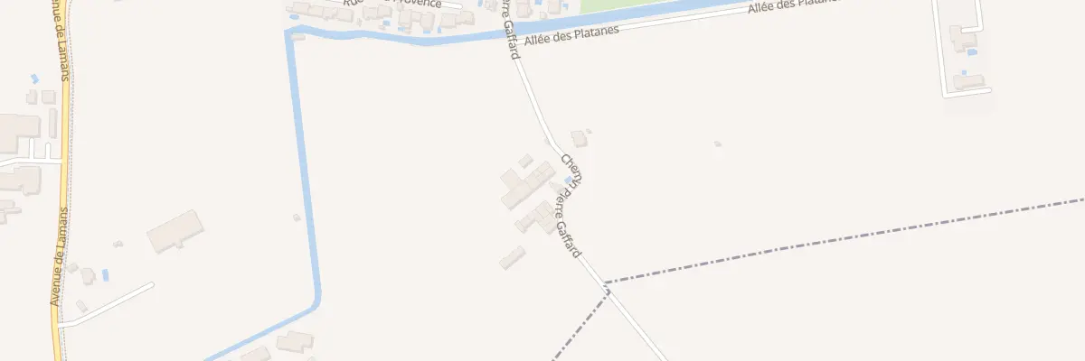 Plan du 5356 Mas Gaffard à Bompas