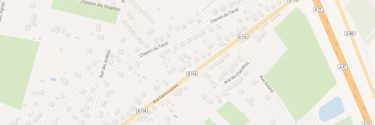 Plan du 69 Rue St Lazare à Cosne-Cours-sur-Loire