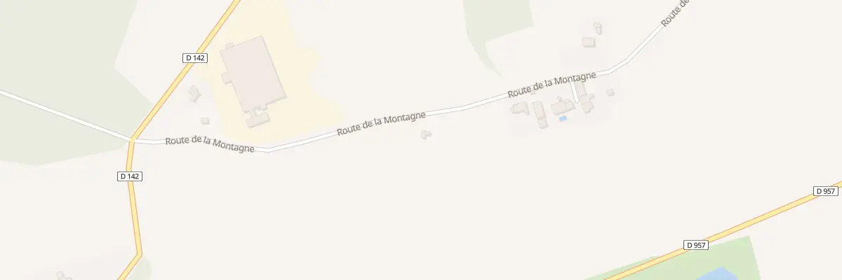 Plan du 374 Rte de la Montagne à Annay