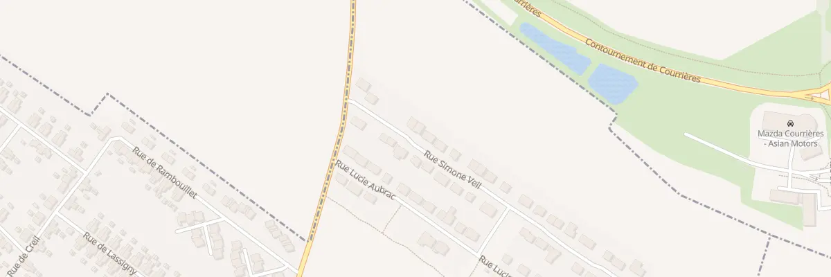 Plan du 11 Rue Simone Veil à Montigny-en-Gohelle