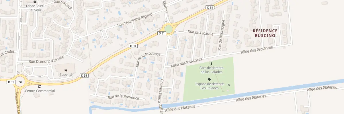 Plan du 38 Rue Pierre Gaffard à Bompas
