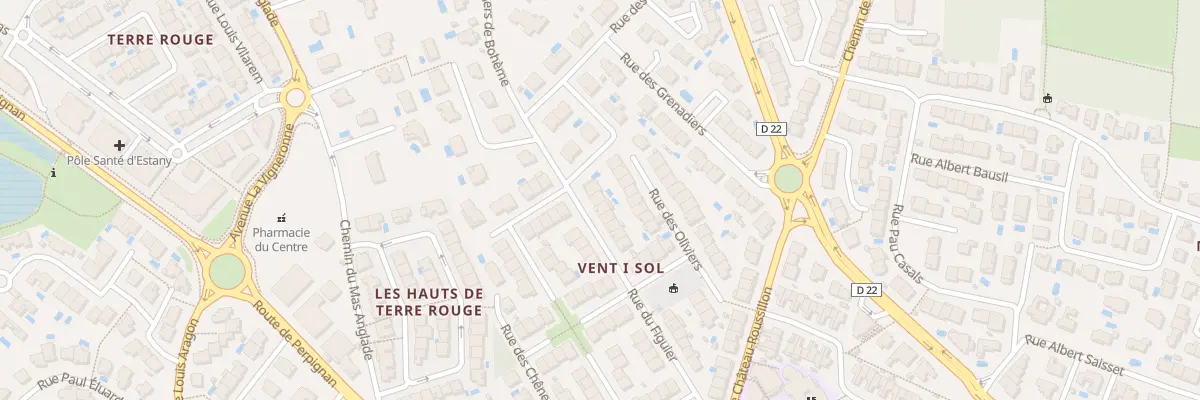 Plan du 25 Rue du Figuier à Cabestany