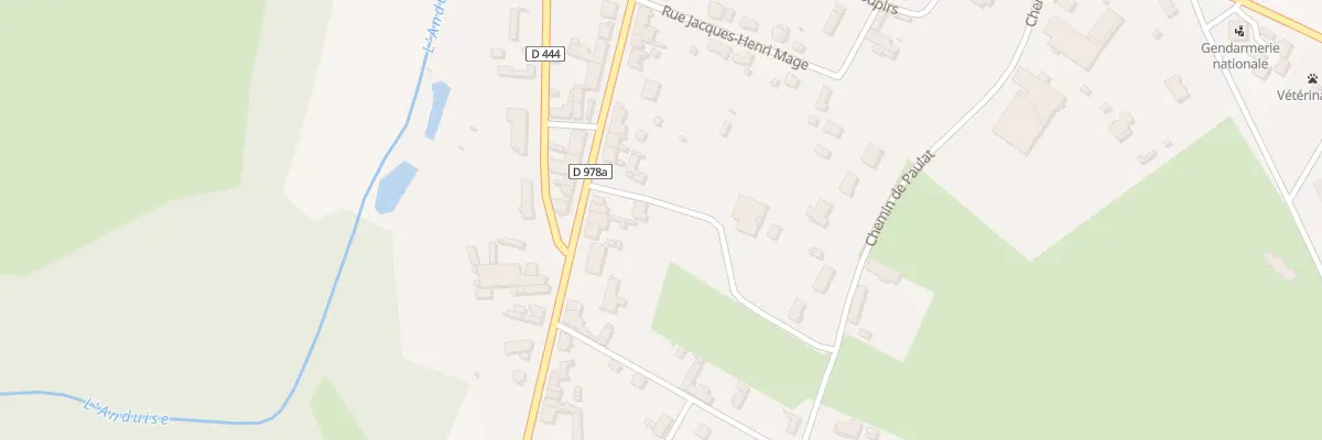 Plan du 97B Bd Gambetta à Lurcy-Lévis