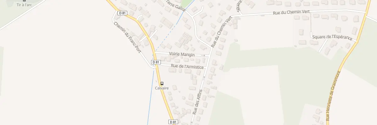Plan du 9 Rue de l’Armistice à Rethondes