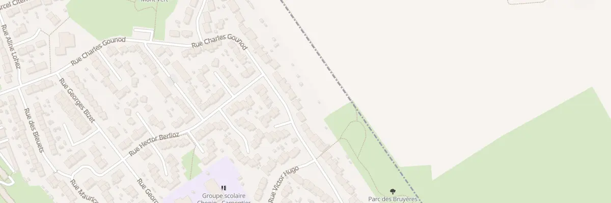 Plan du 6 Rue Claude Debussy à Annœullin