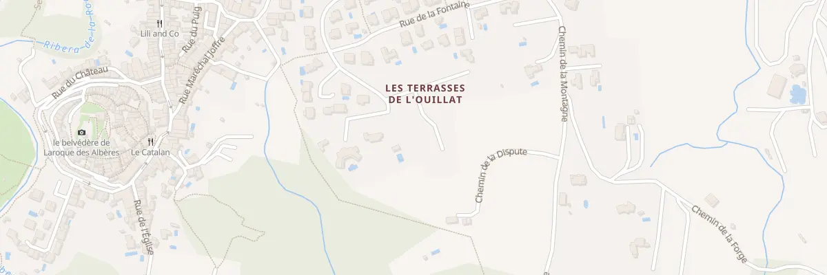 Plan du 18 Rue des Chardonnerets à Laroque-des-Albères