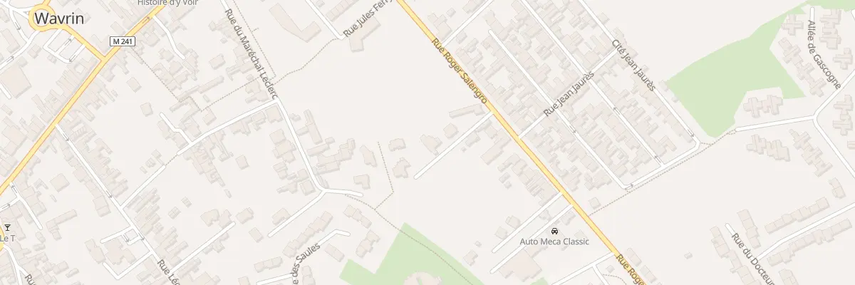 Plan du 4A Rue Roger Salengro à Wavrin