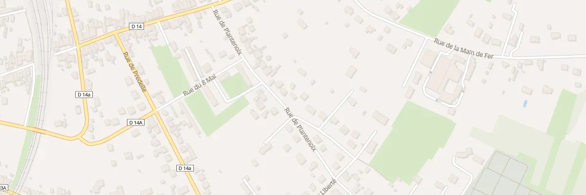 Plan du 21 Rue de Plantenoix à Cosne-Cours-sur-Loire