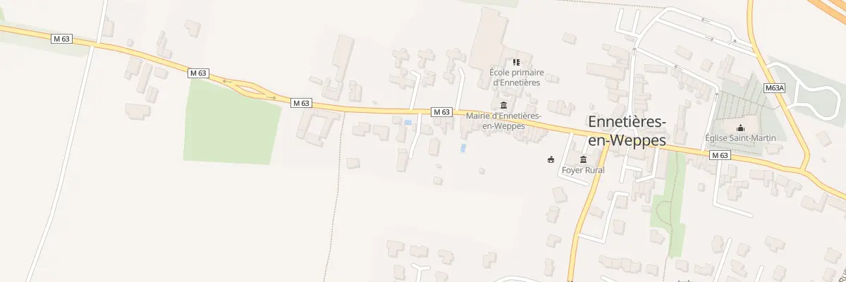 Plan du 81B Rue du Bourg à Ennetières-en-Weppes