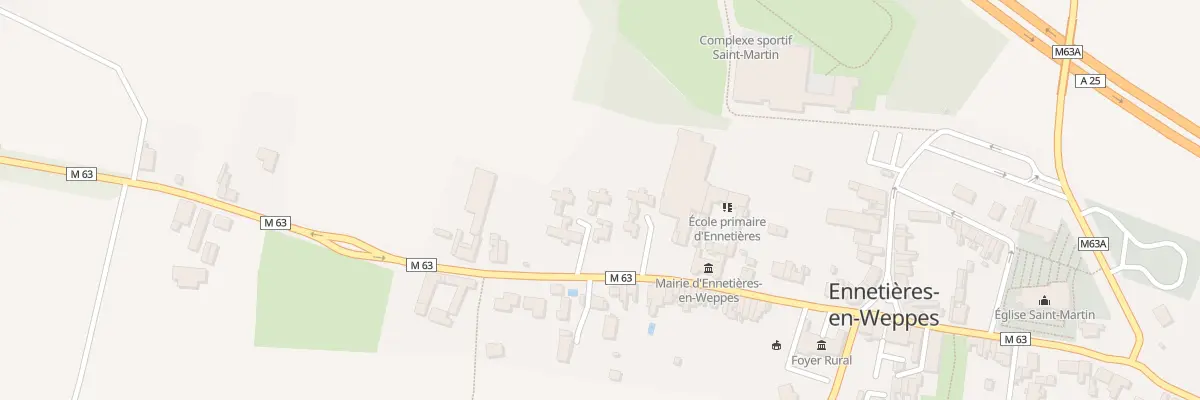Plan du 38B Rue du Bourg à Ennetières-en-Weppes