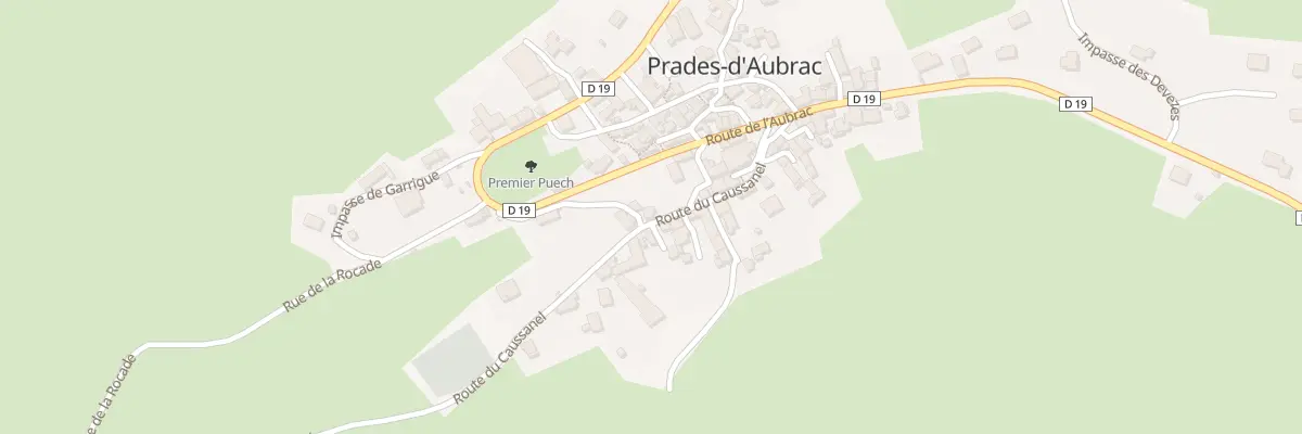 Plan du 5042 Prades à Prades-d’Aubrac