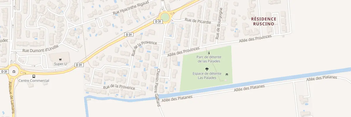 Plan du 48 Rue Pierre Gaffard à Bompas