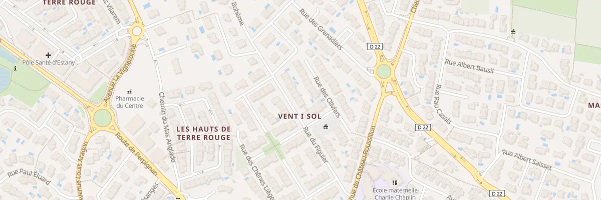 Plan du 17 Rue du Figuier à Cabestany