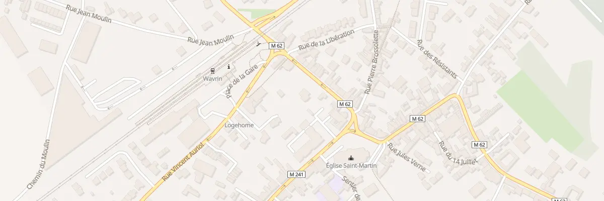 Plan du 7 Rue du Général De Gaulle à Wavrin