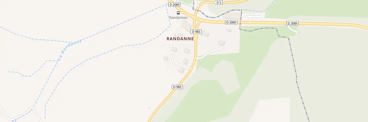 Plan du 5266 Randanne à Aurières