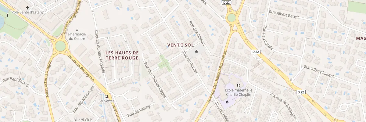 Plan du 10 Rue du Figuier à Cabestany