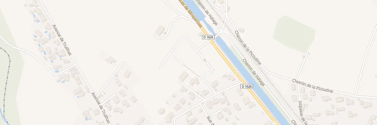 Plan du 3 Imp du Batelier à Sallèles-d’Aude