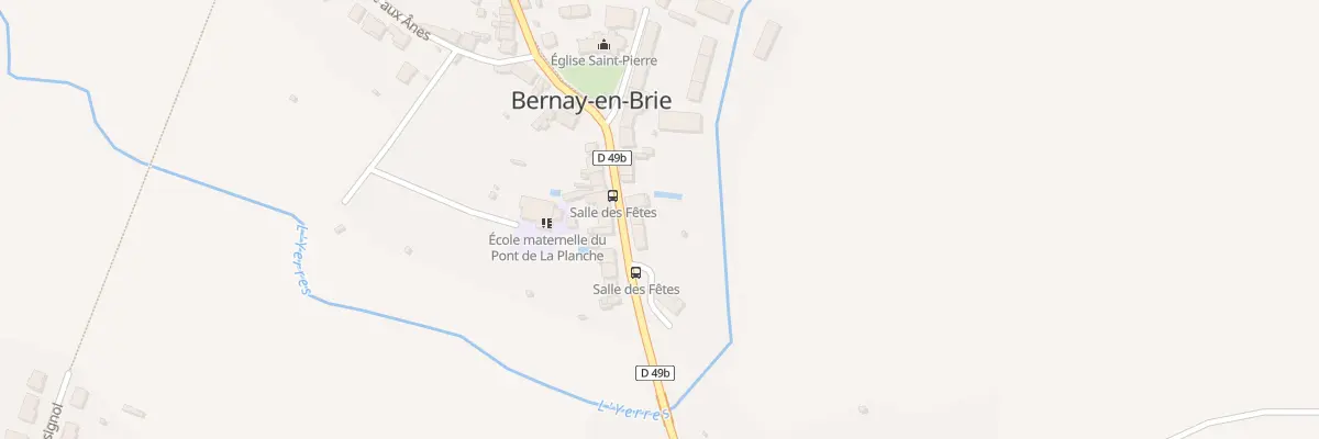 Plan du 17 Av du Gen Leclerc à Bernay-Vilbert