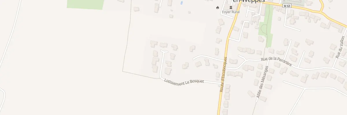 Plan du 7 Lot Le Bosquet à Ennetières-en-Weppes