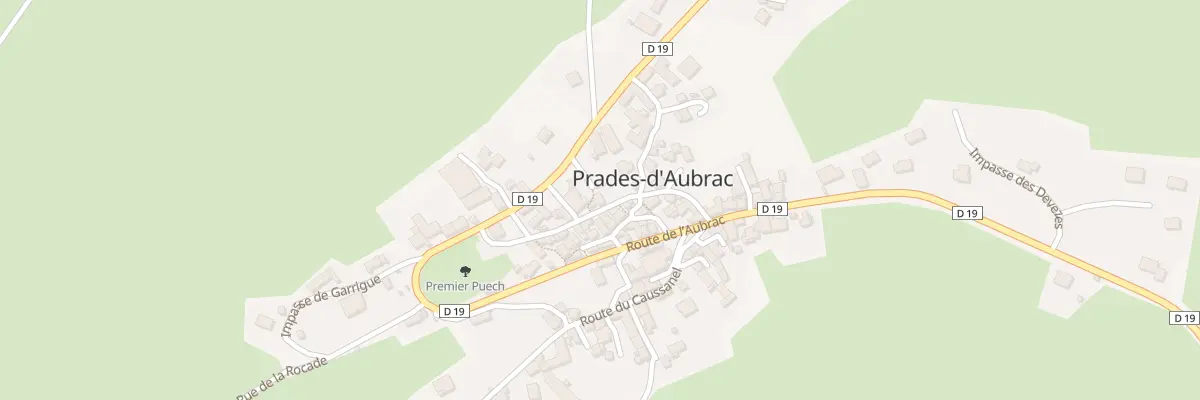 Plan du 5109 Prades à Prades-d’Aubrac