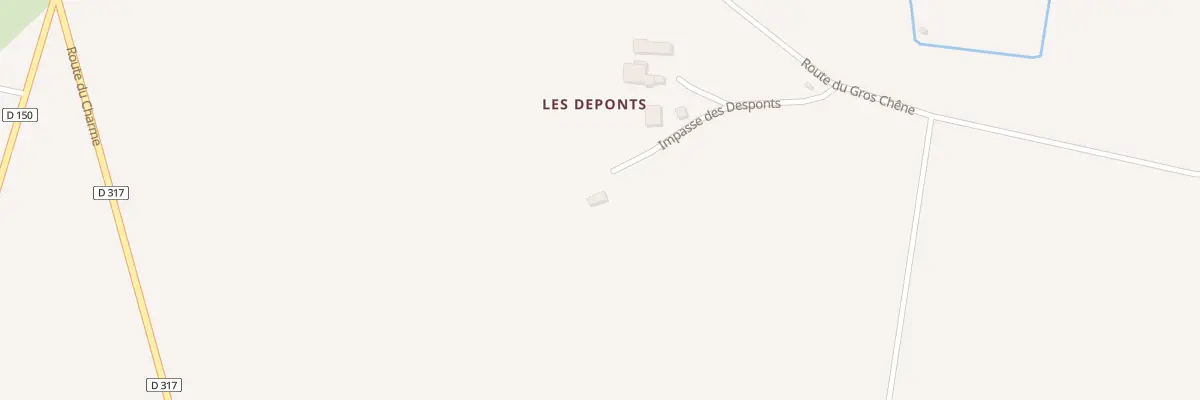 Plan du 5420 Les Deponts à Saint-Maurice-sur-Aveyron