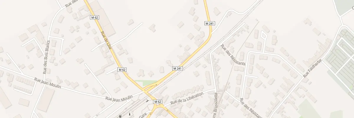 Plan du 1 Rue Anatole France à Wavrin