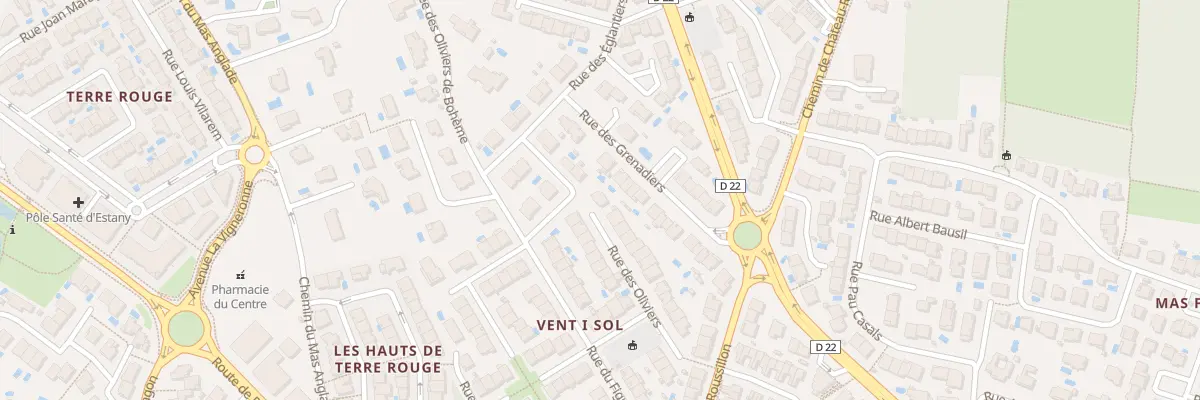 Plan du 31 Rue des Oliviers à Cabestany