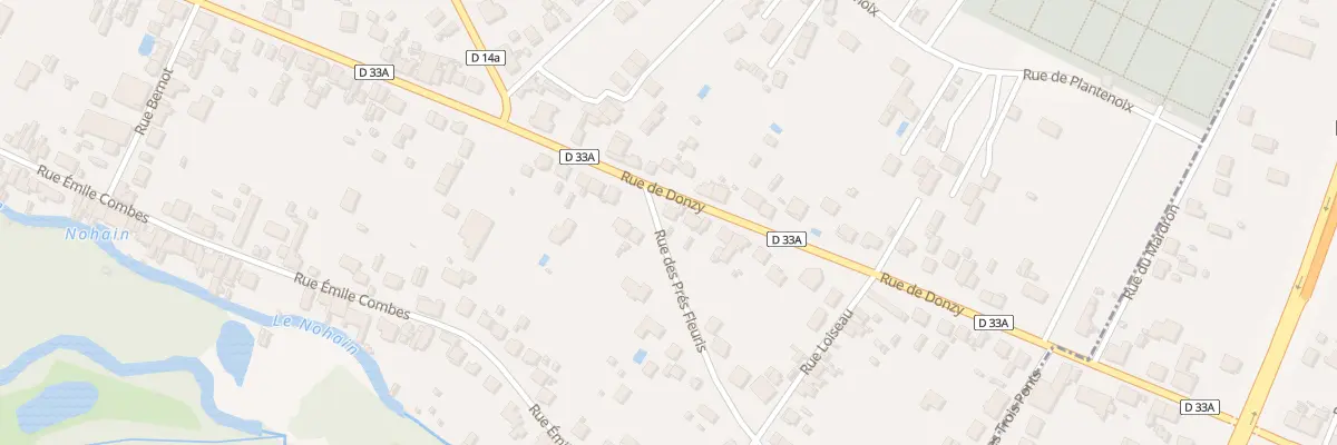 Plan du 148 Rue de Donzy à Cosne-Cours-sur-Loire