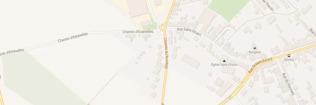 Plan du 4 Rue du Ronchois à Carvin