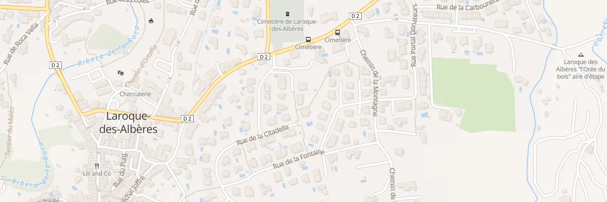 Plan du 5 Rue de la Colline à Laroque-des-Albères