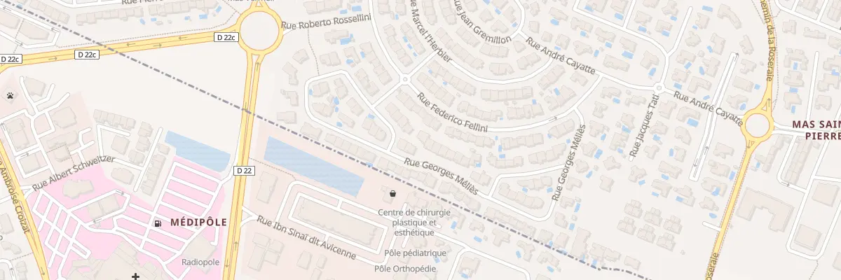 Plan du 29 Rue Georges Méliès à Perpignan