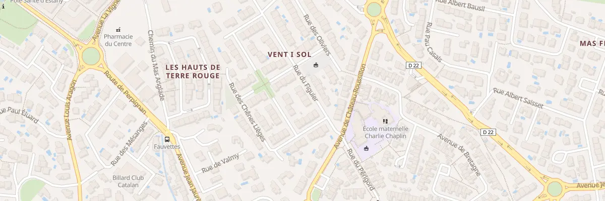 Plan du 4 Rue du Figuier à Cabestany