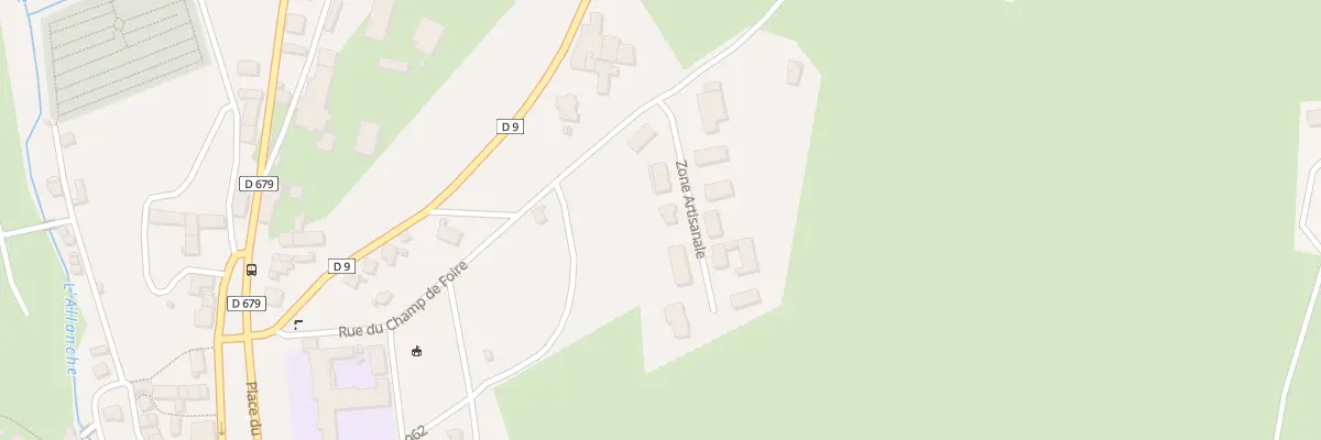 Plan du 5 Rue Zone Artisanale à Allanche