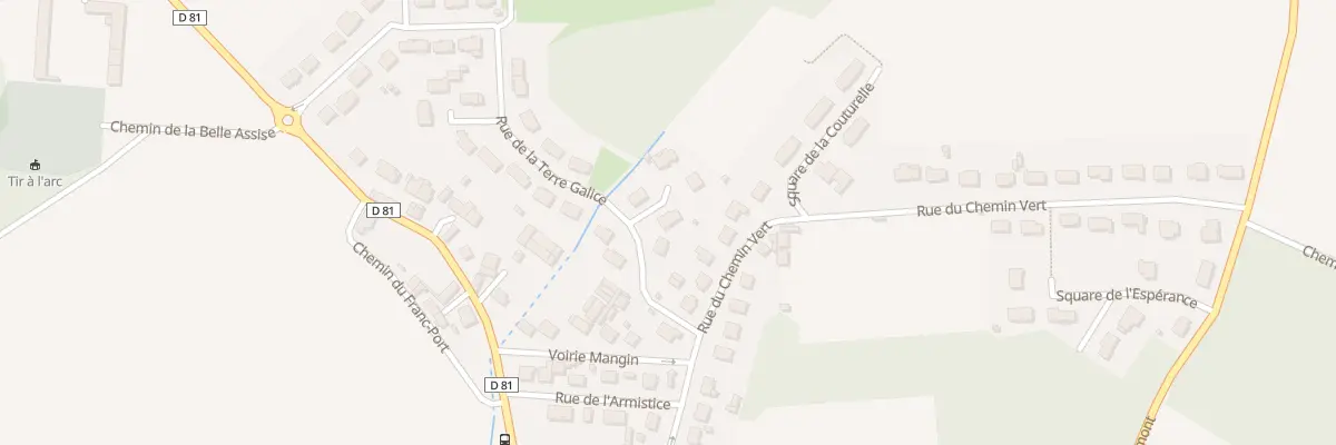 Plan du 4 Rue de la Terre Galice à Rethondes