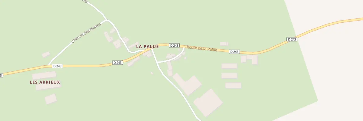 Plan du 5064 La Palue à Blomard