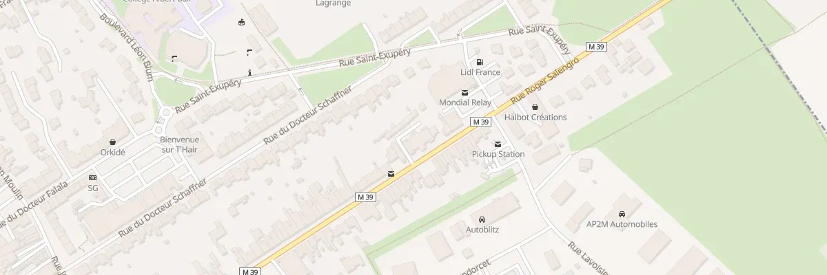 Plan du 69 Rue Roger Salengro à Annœullin
