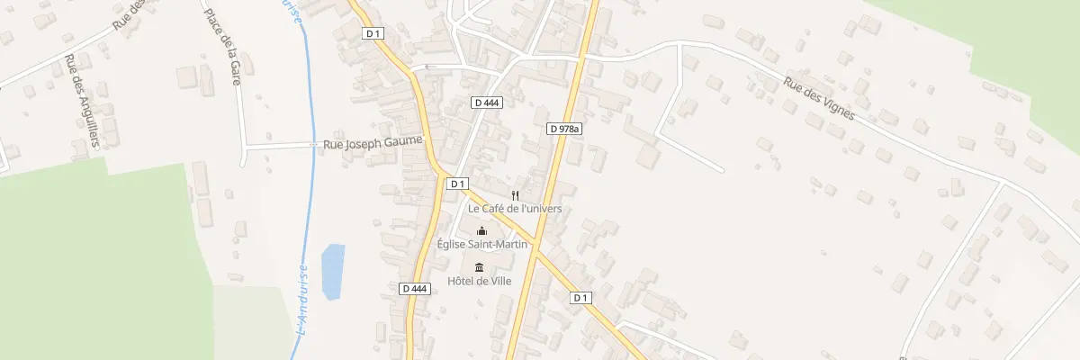 Plan du 32 Bd Gambetta à Lurcy-Lévis