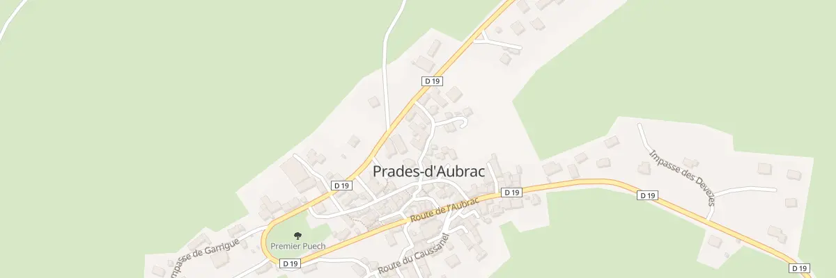Plan du 5116 Prades à Prades-d’Aubrac