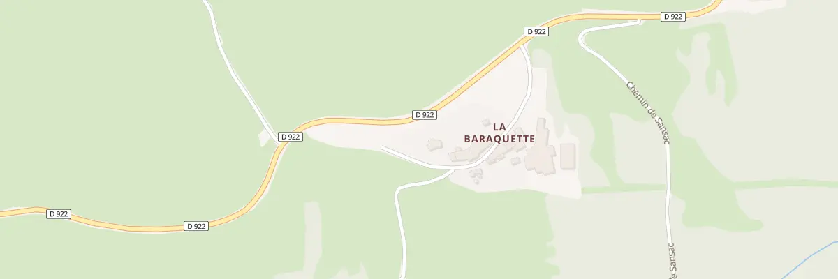 Plan du 12 Che de la Baraquette à Castanet-le-Haut