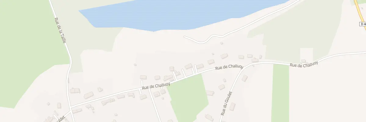 Plan du 9791F Rue de Chalivoy à La Guerche-sur-l’Aubois