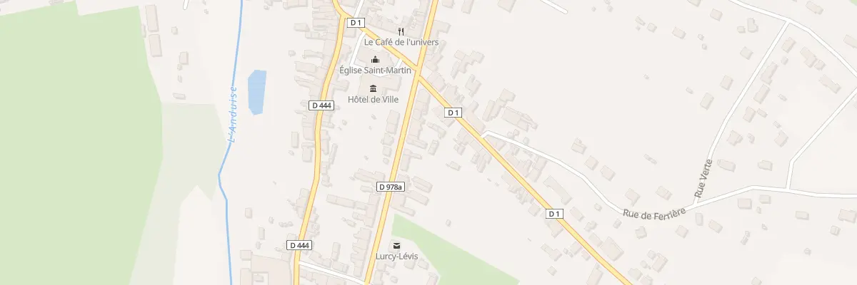 Plan du 53 Bd Gambetta à Lurcy-Lévis