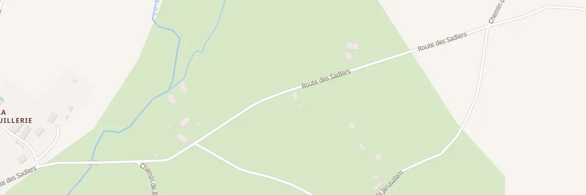 Plan du 2 Rte des Sadiers à Faverelles