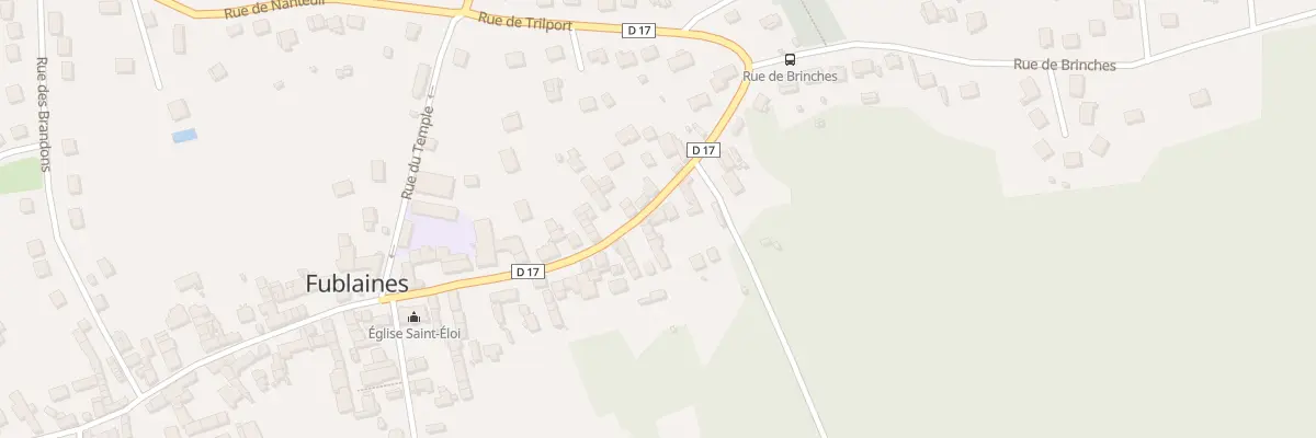 Plan du 13 Rue Alphonse Cabon à Fublaines