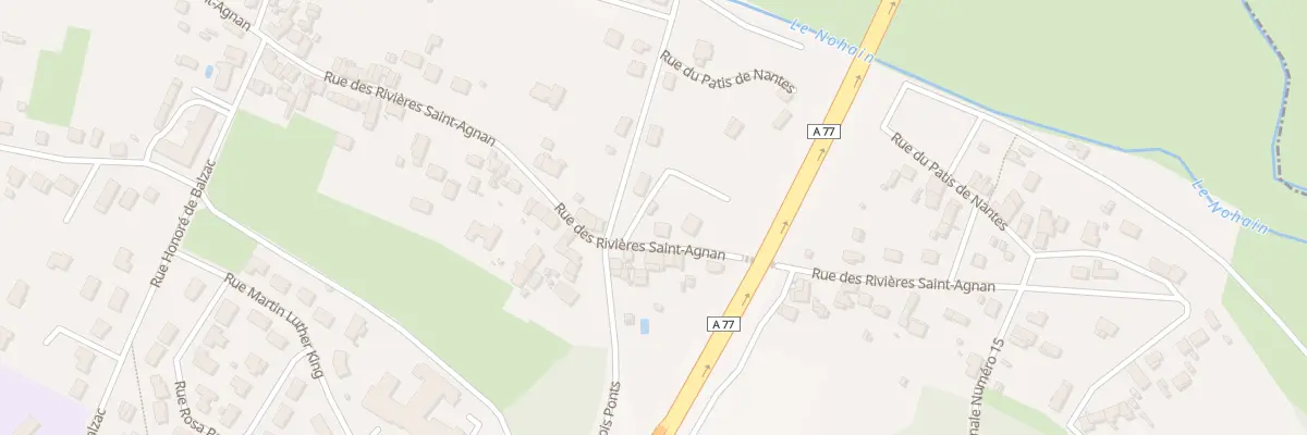 Plan du 89 Rue Rivieres Saint Agnan à Cosne-Cours-sur-Loire