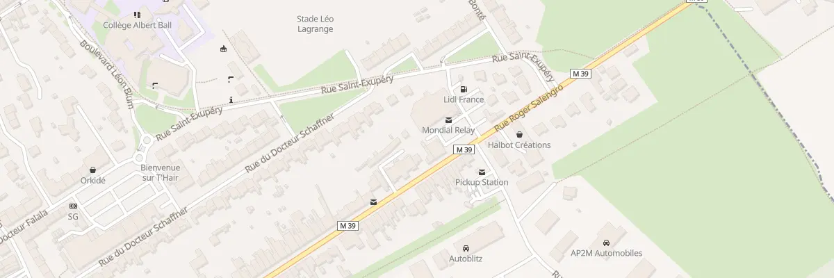 Plan du 69B Rue Roger Salengro à Annœullin