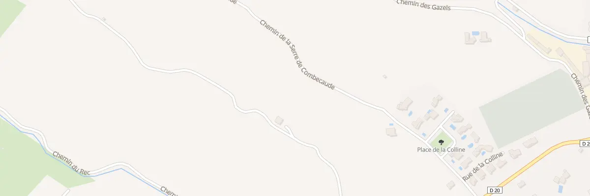Plan du 360 Che du Rec à Saint-Chinian