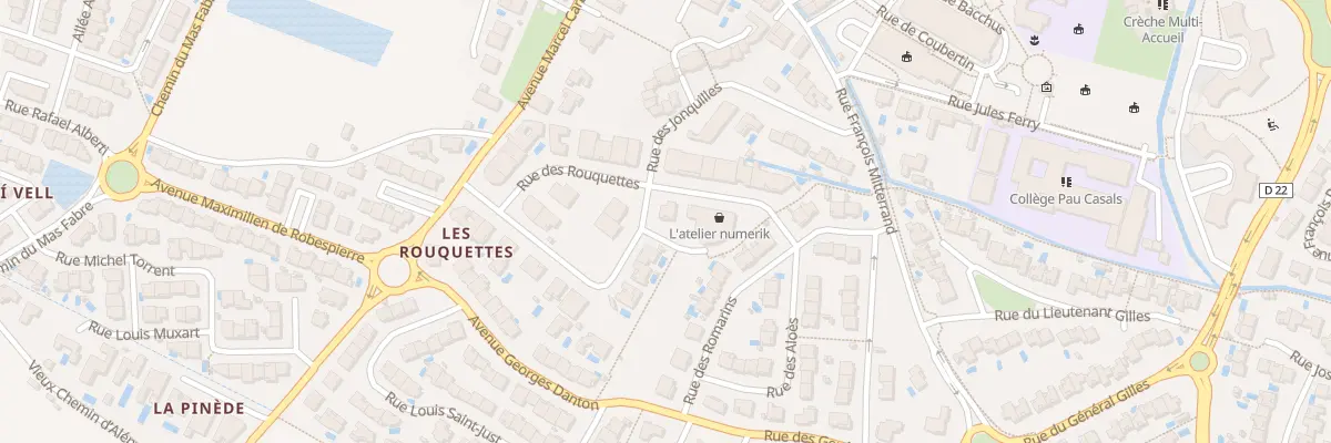 Plan du 5 Rue des Rouquettes à Cabestany